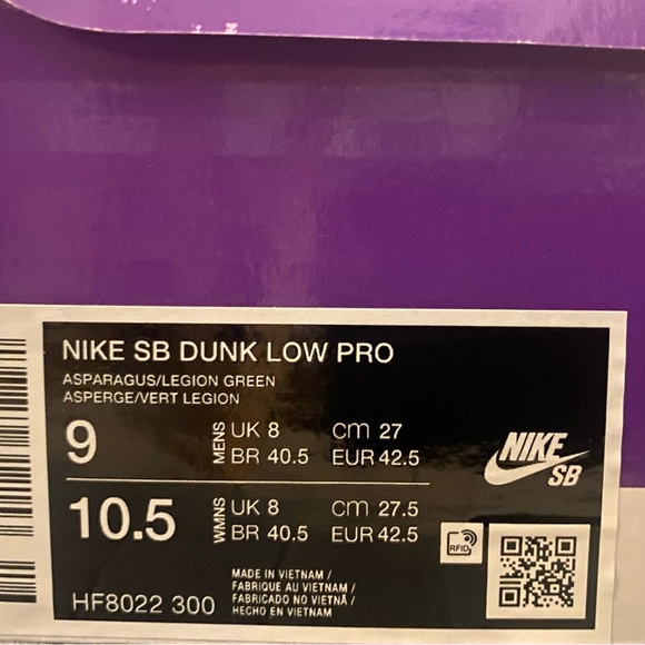 Nike SB Dunk Low
“Yuto Horigome Matcha” - Picture 9 of 9